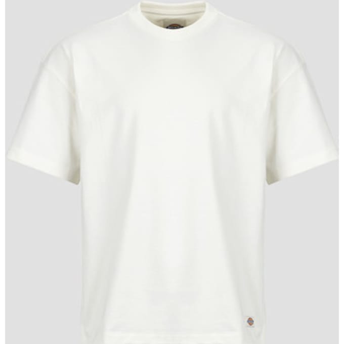 Dickies  T-shirt Korte Mouw MINERAL HEAVYWEIGHT SS TEE EGRET