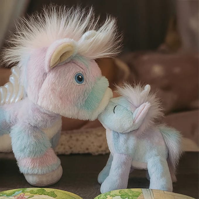 Olli Ella Binky Unicorn Dream Rainbow 15 cm