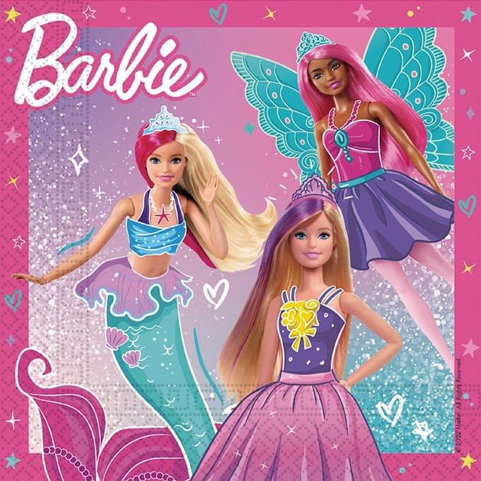 Servetten Barbie Fantasy (20st)