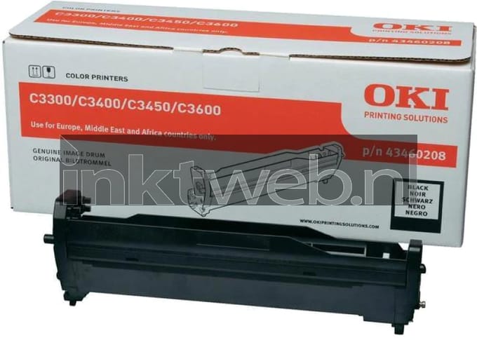 Oki C3300/C3400/C3450/C3600 Drum zwart (Origineel)