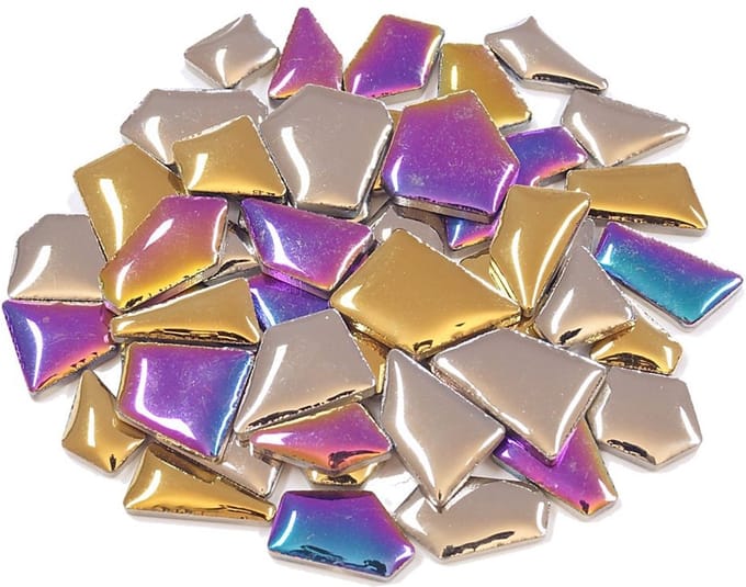 Colourful Mosaics mozaïek speelgoed Flip Mini Mix Deluxe 100 gram.