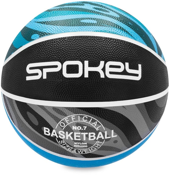Spokey Victorior Basketbal - Blauw / Grijs / Zwart - Maat 7