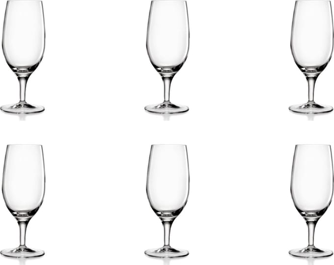 Luigi Bormioli Michelangelo Bierglas - 0.37 l - 6 stuks