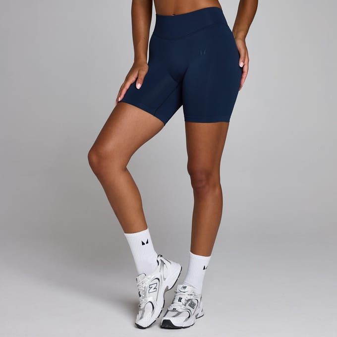 MP Dames Hybrid Naadloze Short - Middernacht - S