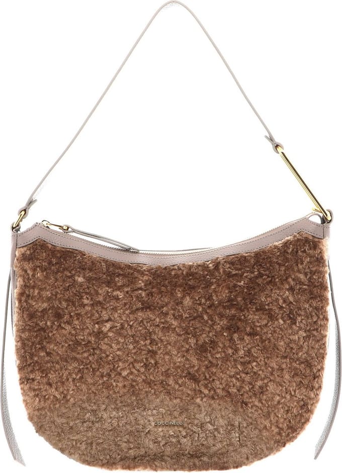 COCCINELLE Schoudertas Priscilla Astra Handbag Warm Taupe