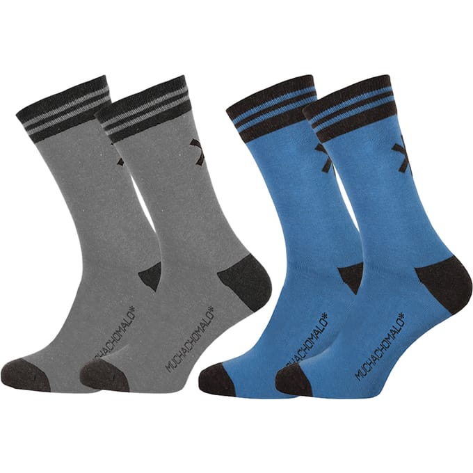 Muchachomalo Sokken - Maat 35-38 - 2 Pack - Lange Sokken