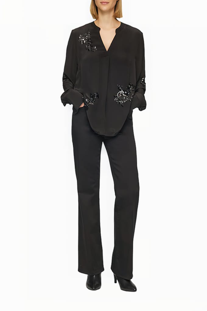 s.Oliver  Blouse Black Maat: 34 | Blouses Outlet | Dames | Zwart