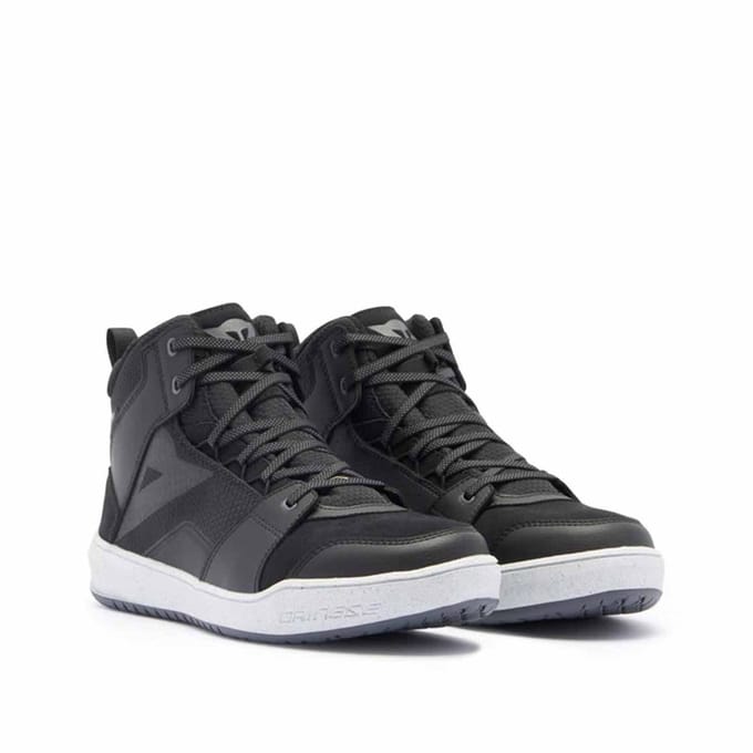 Dainese Suburb D-WP Schoenen Zwart Wit Iron Gate - Laars
