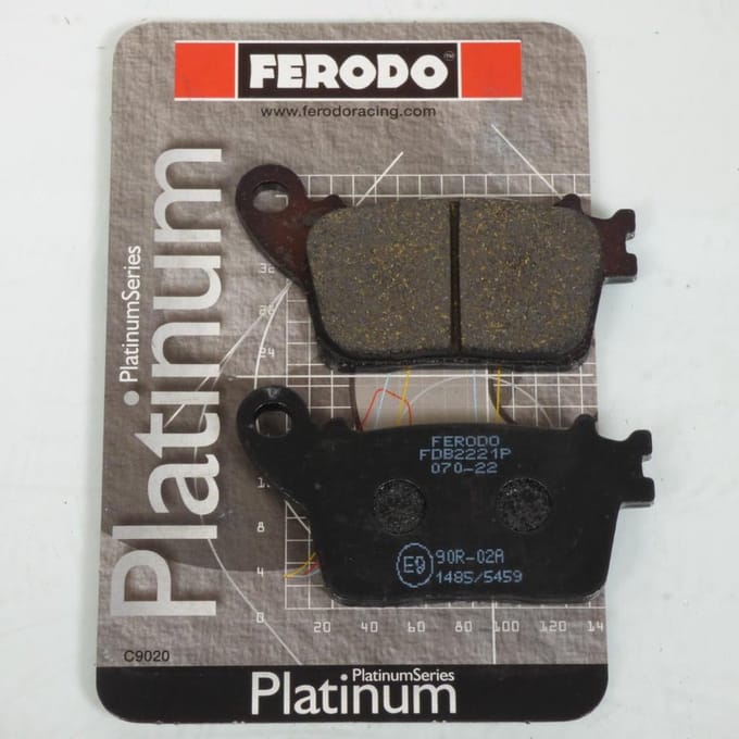 Remblokken Ferodo voor Motor Honda 600 Hornet 2011 tot 2012 PC41E / achteraan Nieuw