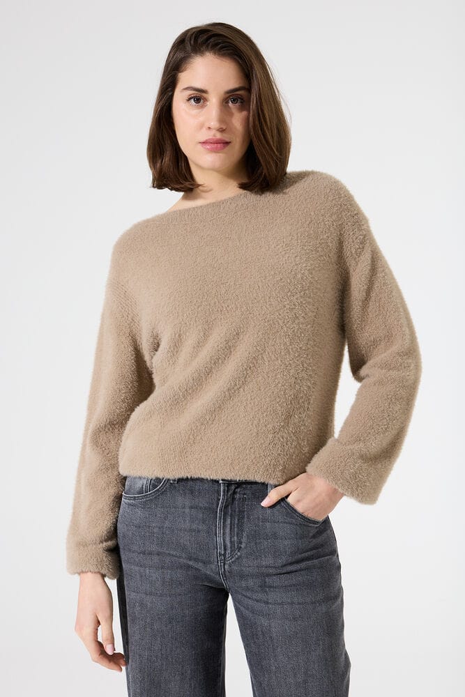 Pull en douce fluffy voor vrouwen Garcia