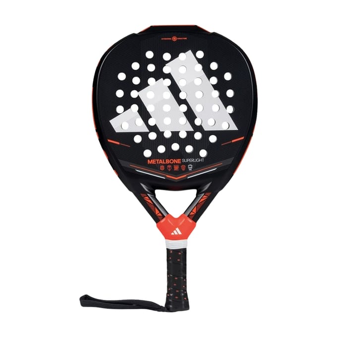 Adidas Metalbone Superlight 2026 Padelracket - Zwart / Rood | Maat: UNI