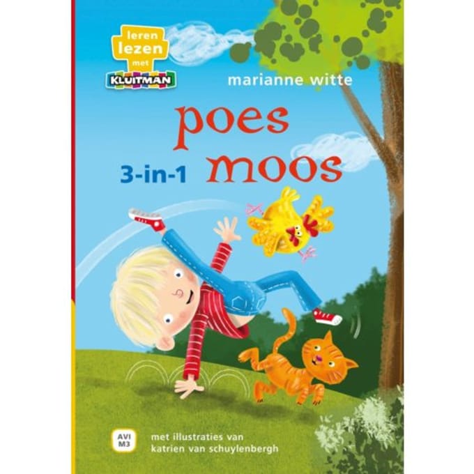 Poes Moos 3-In-1 - Leren Lezen Met Kluitman - Marianne Witte