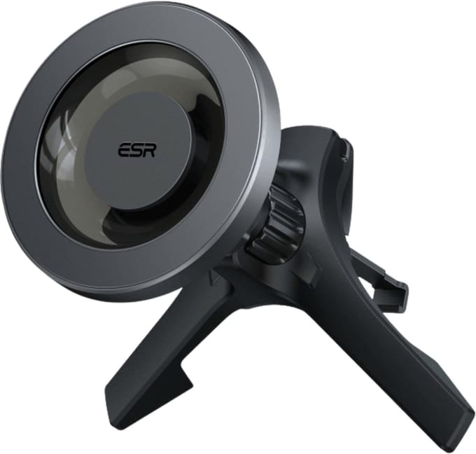 ESR HaloLock Ventilatierooster MagSafe Telefoonhouder Auto Grijs