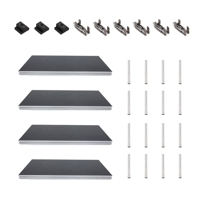 G4M Pro Stage Podiumplatform, 2 m x 4 m, 40 cm