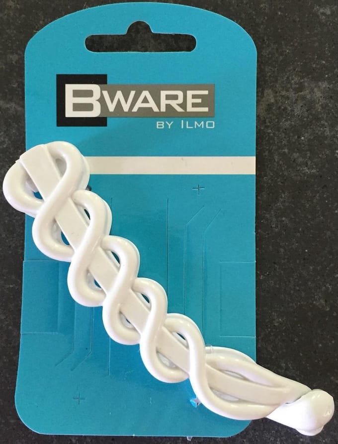 Bware! Staartsierklem Gedraaid Wit