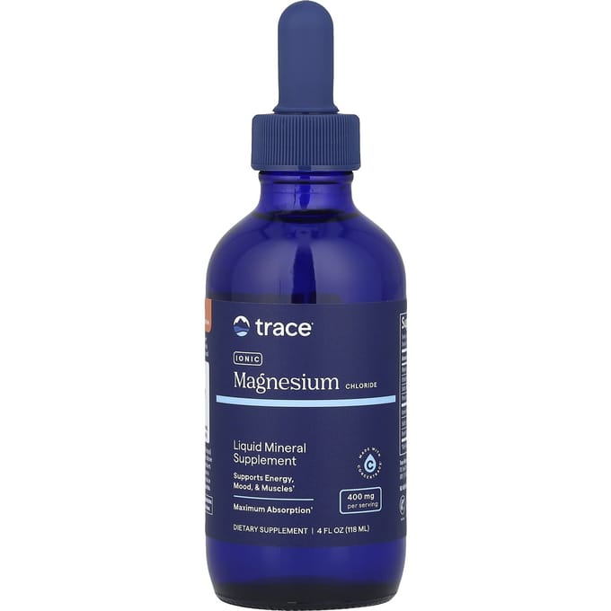 Traces de chlorure de magnésium ionique, 400 mg, 4 fl oz (118ml)