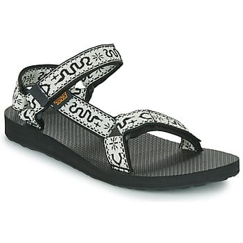 Teva W Original Universal Dames Sandalen - Wit/Zwart - Maat 38