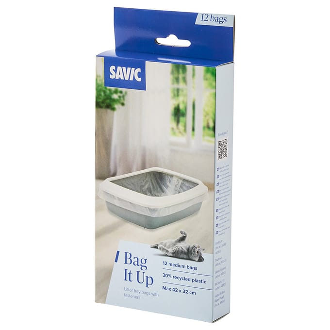 3x12 stuks Medium Savic Bag it Up Litter Tray Bags