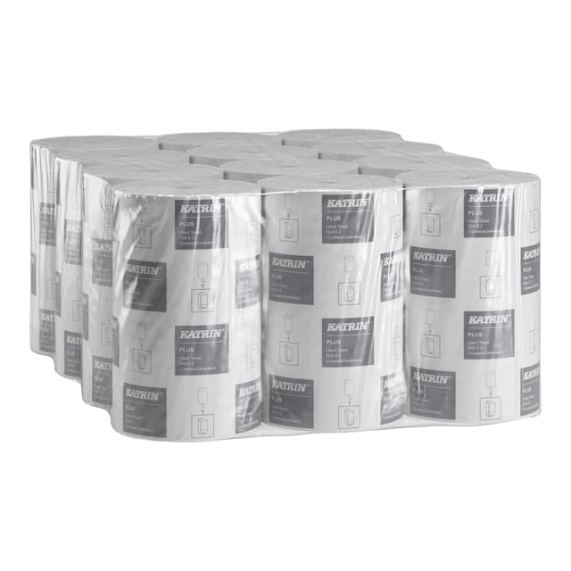 Poetspapier Katrin Plus klein 2-laags 240 vel wit 97494