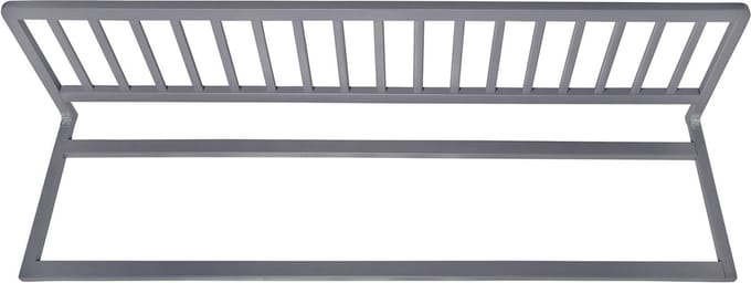 Safetots Houten Bedhekje, Grijs, 38cm Hoog x 140cm Breed