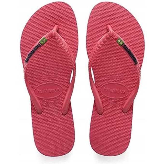 R8620 Havaianas Brasil Logo Slippers 27/28