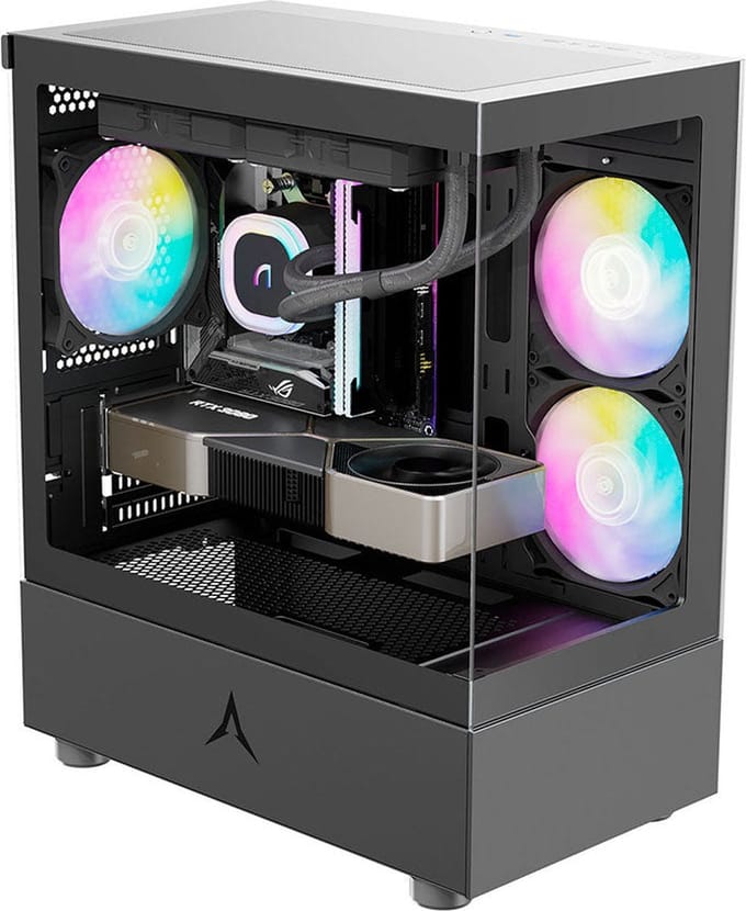 PC behuizing - gamer case - U20M - Tempered glass - RGB - Micro-ATX