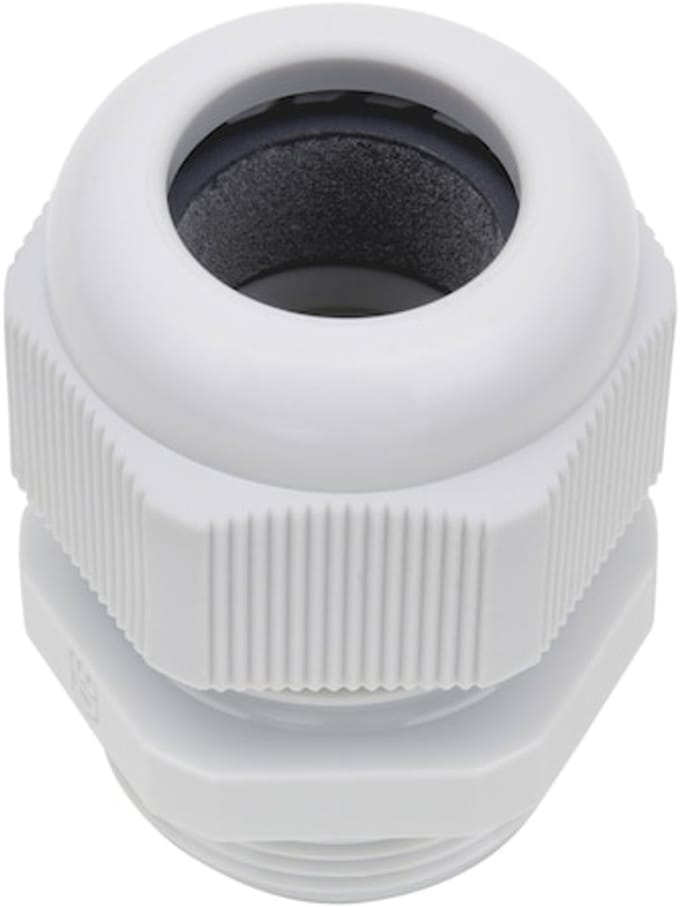 Wurth - Kabelinvoer, PG PA6 - Kabelinvoer, polyamide PG x 100 st Sleutelwijdte 19 mm Lengte 34 mm
