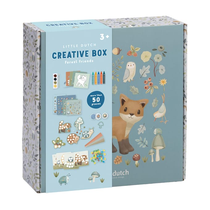 Little Dutch knutselbox Forest Friends Blue heren