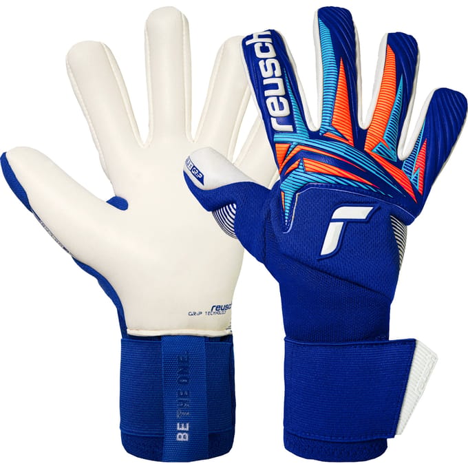 Reusch Attrakt Gold X NC Gravity Sharp Blue - Keepershandschoenen - Maat 11