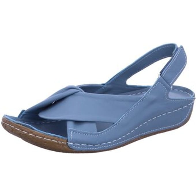 Sandalen met sleehak Andrea Conti -