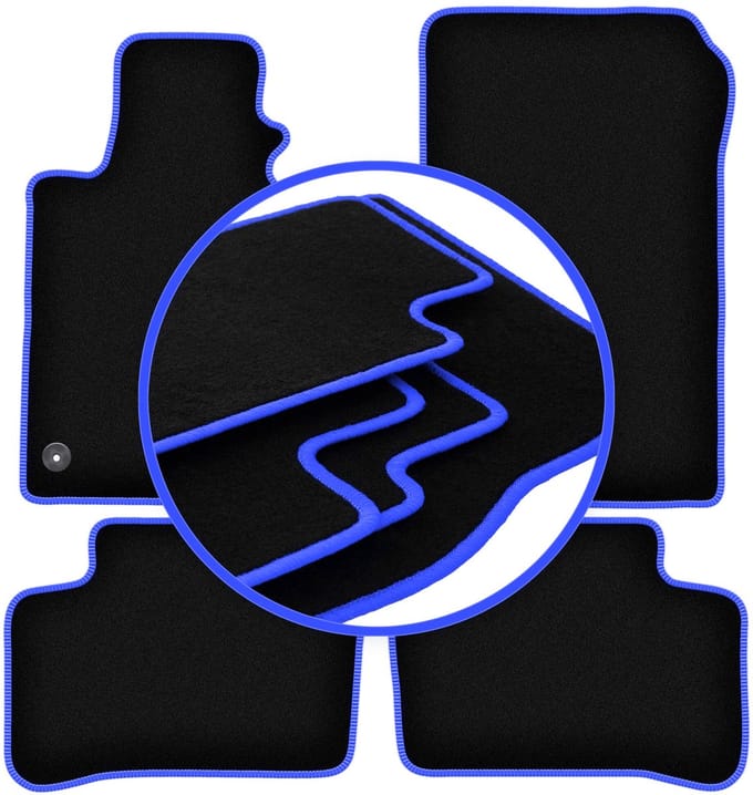 CARLUX-BLUE automatten voor: Mercedes GLK X204 SUV (2008-2015)