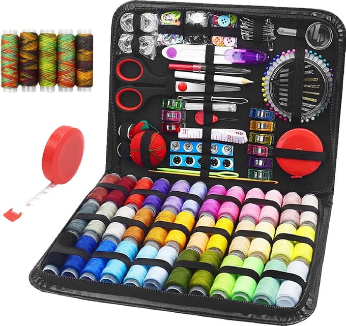 Somstyle Complete Naaiset - 230-Delig - Naaigaren - Naaidoos - Multicolor
