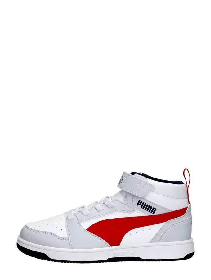 PUMA Puma Rebound V6 Mid AC+ PS FALSE Sneakers - Silver Mist-Club Navy-For All Time Red