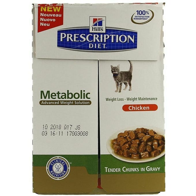 Prescription Diet Feline Metabolic Pouch 12 X 85g