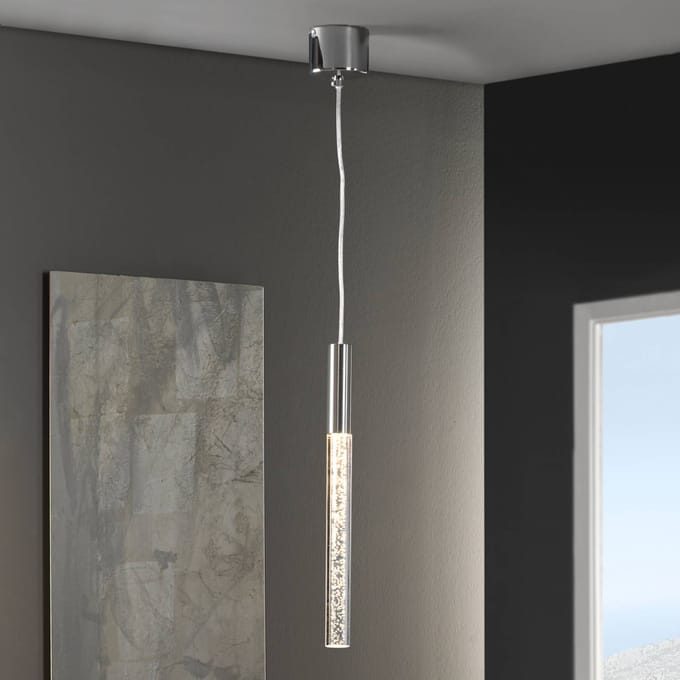 Schuller Valencia Cosmo - smalle LED hanglamp met pit