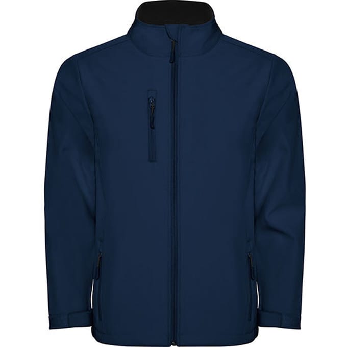 Roly Kinder/Kinder Nebraska Soft Shell Jas (Marineblauw)