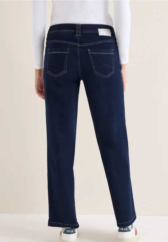 Wide Legs gespoelde jeans
