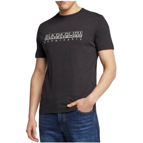 T-shirt Korte Mouw Napapijri T-shirts-Mannen