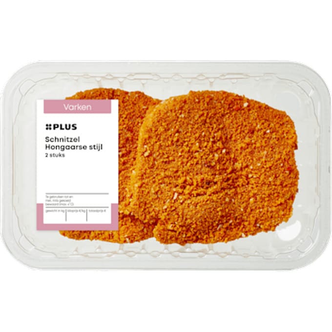 Schnitzel Hongaarse stijl 2 st