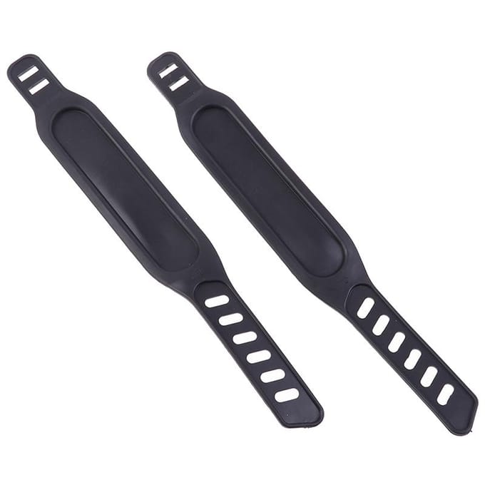 1 paar hometrainer pedaalriemen stijgbeugelriem fitnessapparatuur accessoires black