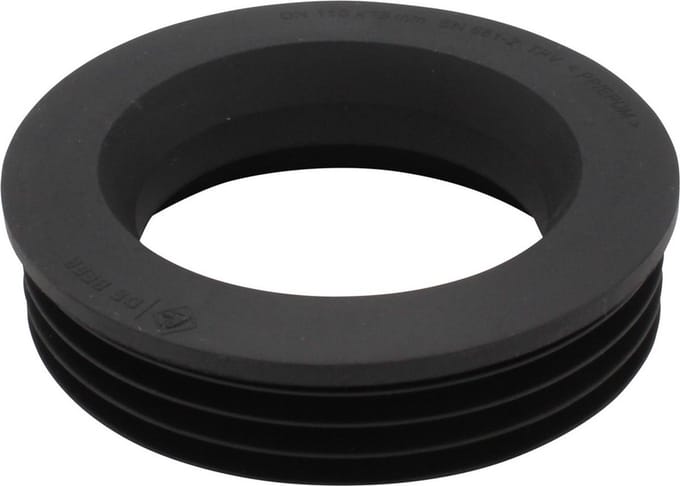 AFVOER-REDUCEERSTUK 110X75MM DE BEER