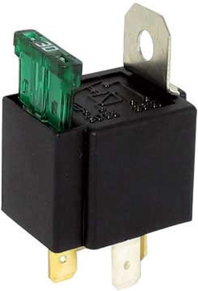 Relais 12V 30A 4 polig