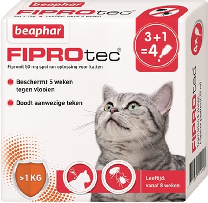- FIPROTEC KAT SPOT ON 3+1 PIP >1KG