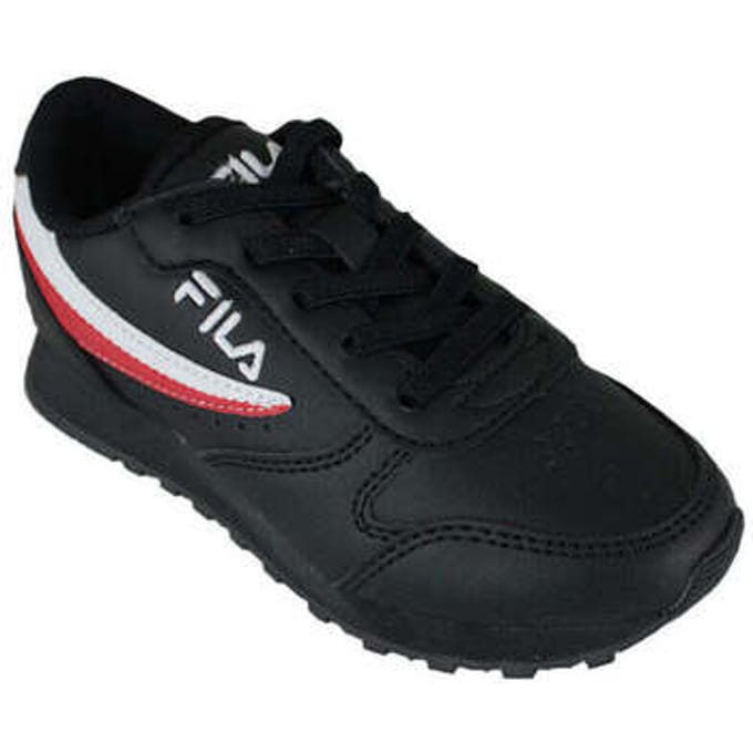 Lage Sneakers Fila Orbit Low Kids Black Negro