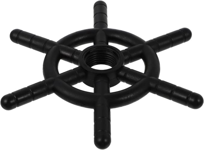 Bekerwaskop Accessoires - Glazenwasser Deel - Snel Bekers Reinigen - Efficiënte Spoeling - 3 Stuks - Zwart