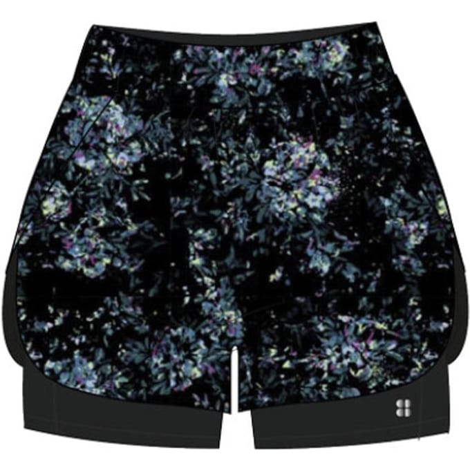Sweaty Betty Get Set 2-in-1 Multi Train Shorts ZWART - Maat L