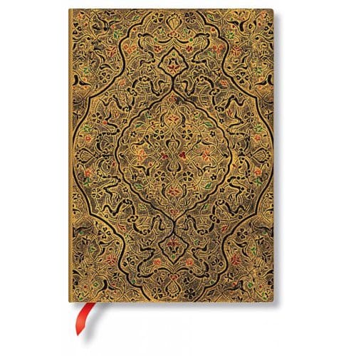 Paperblanks flexis cahier, zahra midi, formaat 13 x 18 cm., gelinieerd
