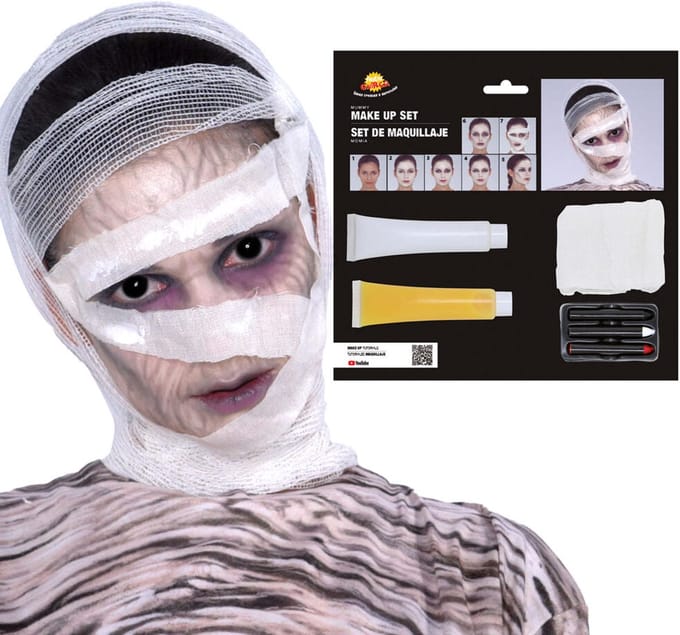 Mummie Halloween Schminkset