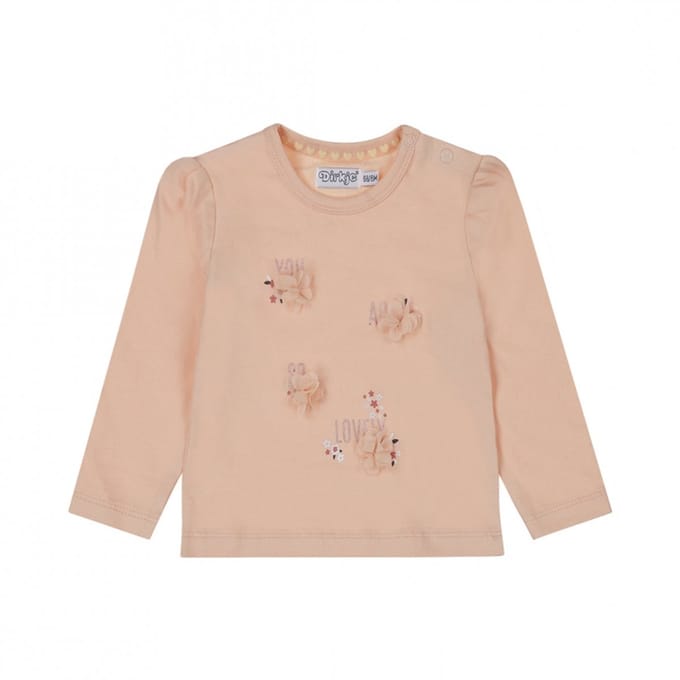 Dirkje T-shirt – Maat 62 – Light Pink