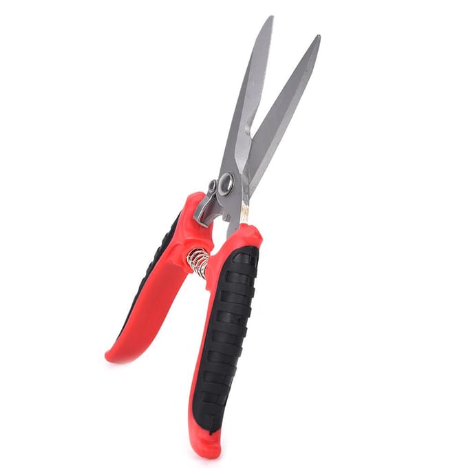 Elektronische Kabelschaar Plastic Handvat Multifunctioneel Roestvrij Staal Hardware Handgereedschap gray
